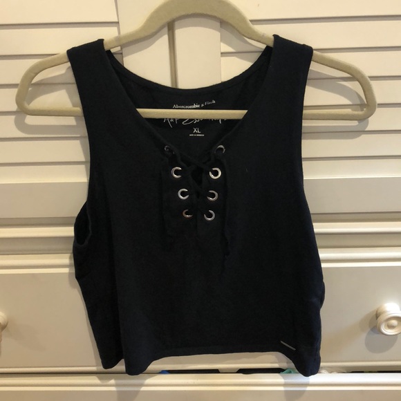 Abercrombie & Fitch Tops - Abercrombie and Fitch essentials cropped tank top